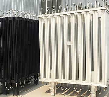 Industrial ambient vaporizer for filling station 1 evaporator Industrial ambient vaporizer for filling station 1 1