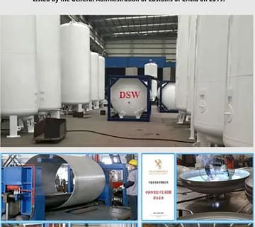Cryogenic tank suppliers in China offering bulk liquid gas storage solutions
