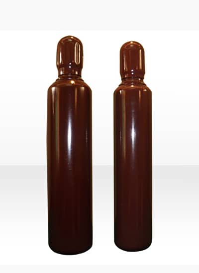 Seamless acetylene gas cylinder with durable steel body for industrial use
