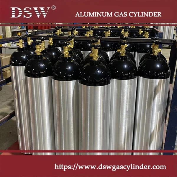 aluminium gas cylinders designed and manufactured in accordance with TPED ISO 7866 standards
