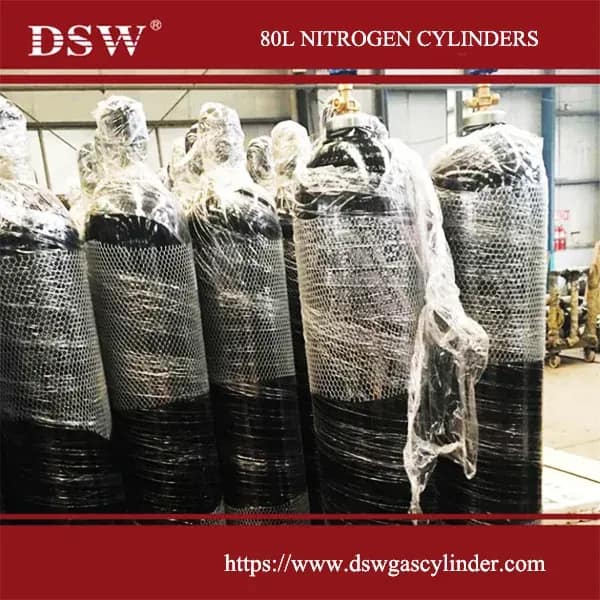 High-quality nitrogen cylinders for industrial, medical, and cryogenic gas storage and transport.