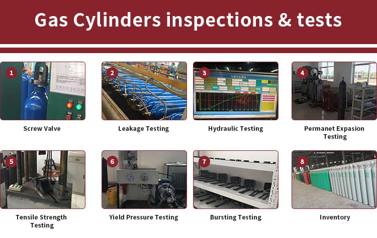 Gas Cylinders inspections tests 1