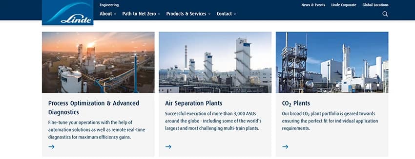 Linde, a leading Cryo Tank manufacturer in the world