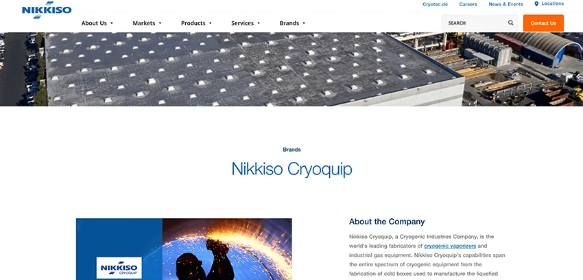 Cryoquip Australia, a Cryogenic tanks Company,