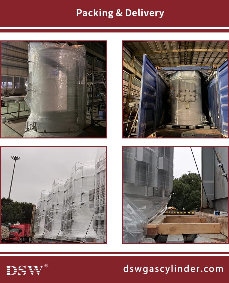 5M3 Microbulk Tank, Cryogenic Microbulk Tank 