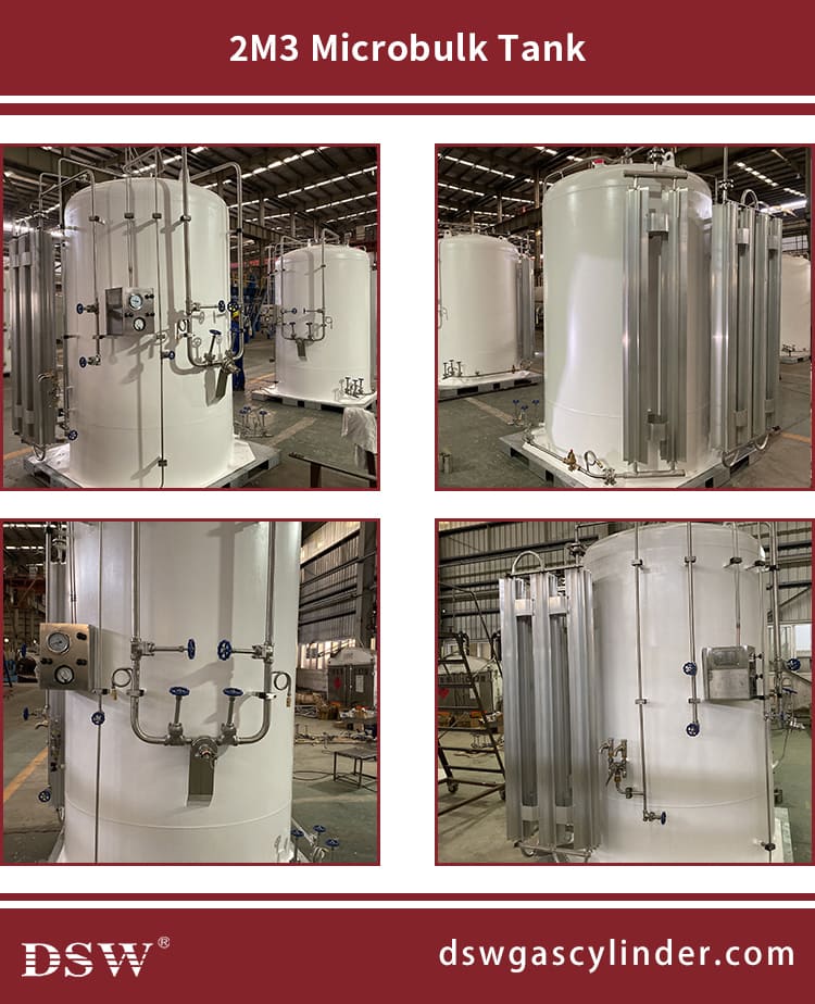 2M3 MicroBulk Cylinders,Microbulk Storage System