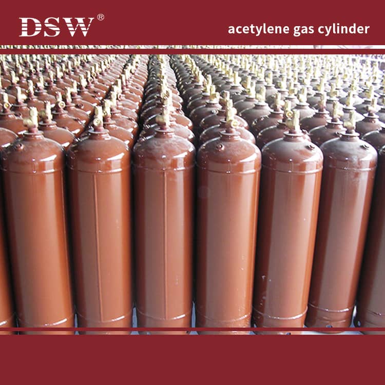 40l welding acetylene cylinders acetylene gas bottles 1