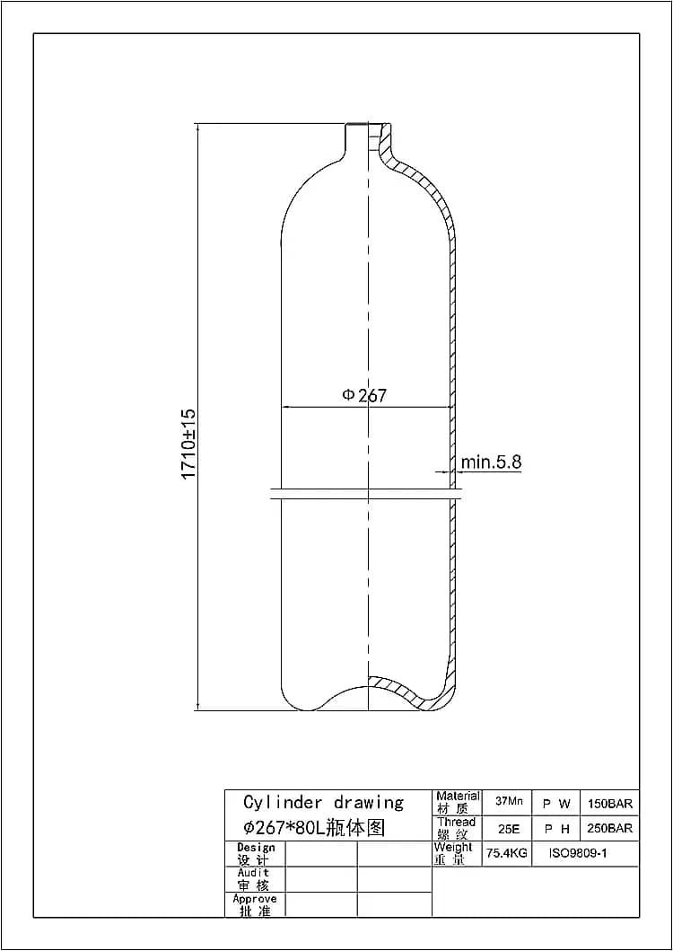 nitrogen cylinders 5 High-pressure nitrogen gas cylinders (N2 gas tank) for industrial and commercial applications