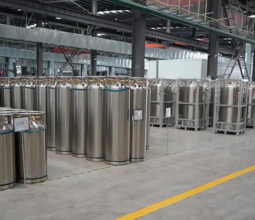 gas-storage-cryogenic-solutions Cryogenic gas storage solutions including vertical tanks, dewars, and LNG systems for industrial applications