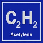 c2h2 High pressure C₂H₂ gas cylinder for industrial welding and cutting applications