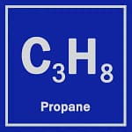 c3h8 C₃H₈ propane gas cylinder for heating, cooking, and industrial fuel use