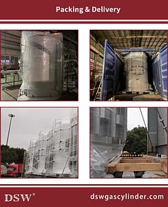 Cryogenic Microbulk Tank 6 5M3 Microbulk Tank, Cryogenic Microbulk Tank