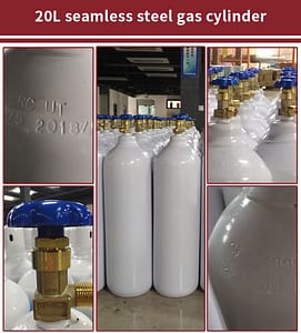 20L industry gas cylinders 6 20L oxygen gas cylinders,industry gas cylinder
