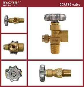 QF Cylinder Valves 6 gas cylinder valves