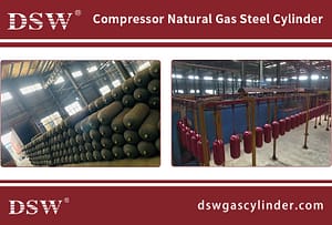 CNG Gas Cylinders 4 ISO11439 CNG-1 Standard Compressed Gas Cylinder