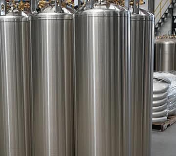 ASME Tank vs DOT Cylinder: Key Differences for Gas Storage and Transportation 2 Carbon dioxide dewars for cryogenic liquid CO2 storage with vacuum insulation and controlled pressure system