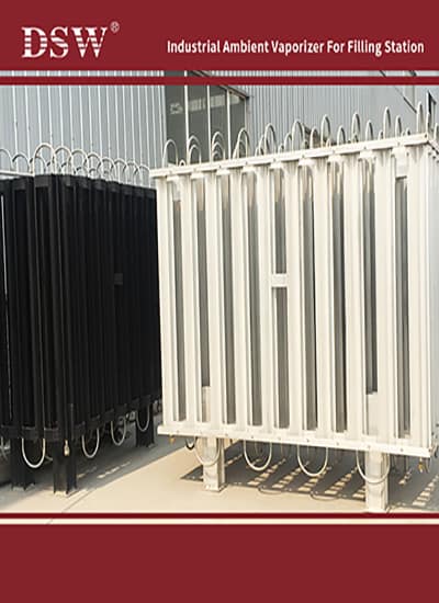 Industrial Ambient Vaporiser for Cryogenic Tanks in Filling Stations 1 Evaporator Industrial ambient vaporizer for filling station 1 1