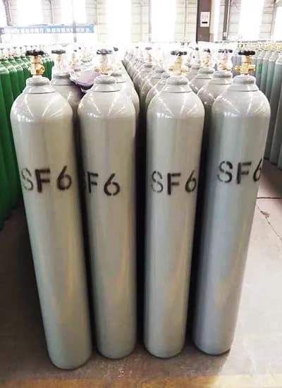 sulfur-hexafluoride-cylinder SF₆ gas cylinder for sulfur hexafluoride storage and high voltage electrical insulation applications
