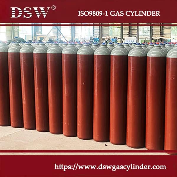 40L High Pressure Seamless Steel ISO9809-1 Gas Cylinder 2 Steel gas cylinder manufactured according to ISO 9809 1 standard