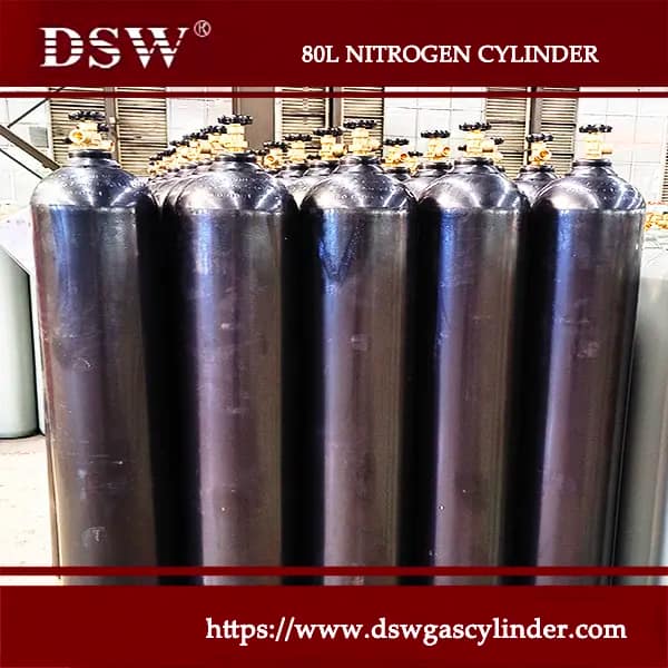 nitrogen cylinders 3 Nitrogen gas cylinder with CGA valve for high pressure nitrogen gas storage and supply