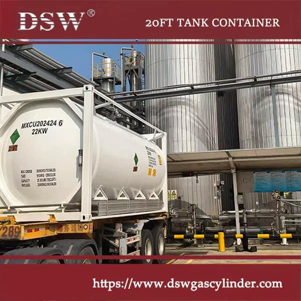 cryogenic-iso-tank Cryogenic ISO tank for safe liquid gas transport