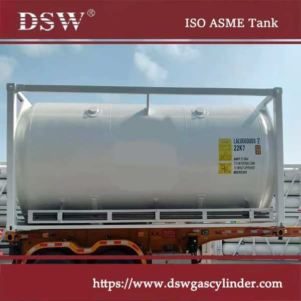 20 ft ASME ISO Cryogenic Tank Container
