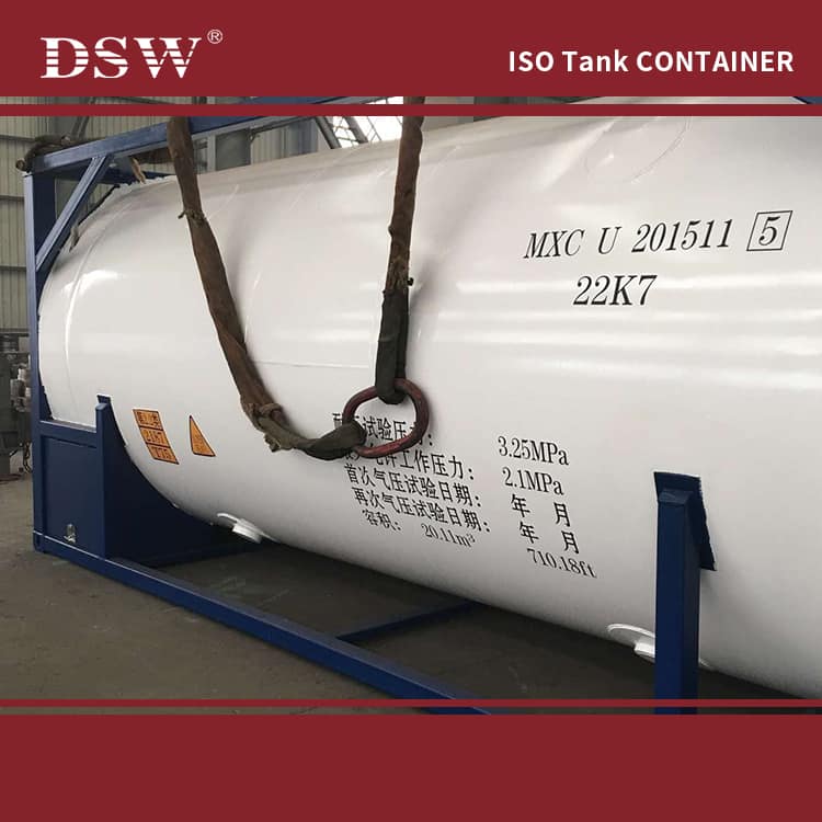 Cryogenic ISO ASME Tank 3 Ios tank container exporters