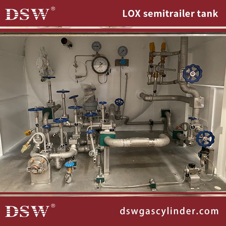 Liquid Oxygen Trailer 4 Liquid Oxygen Trailer Image 4