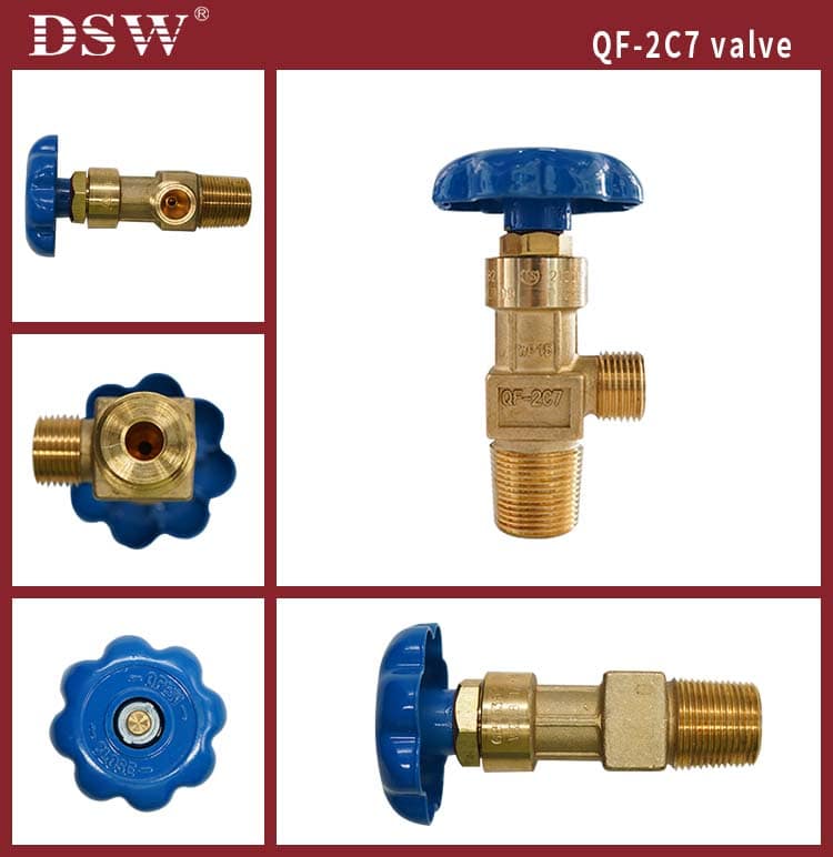 Qf 2C gas cylinder valves
