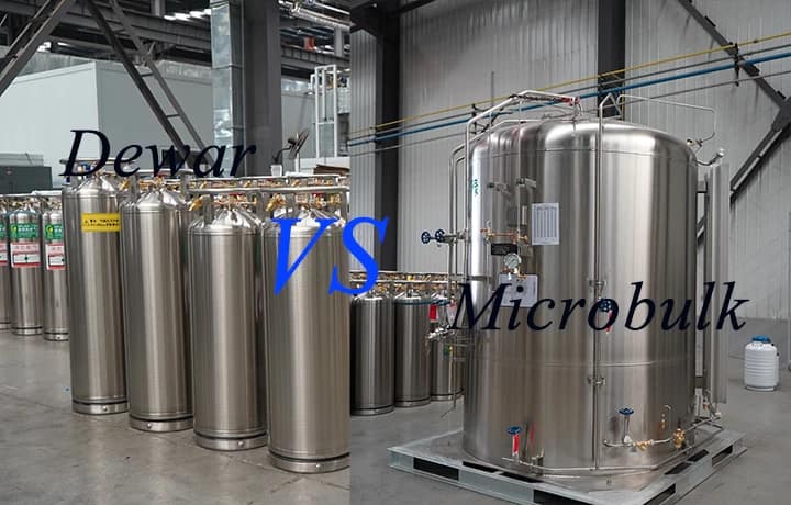Dewar vs Microbulk Tank: Cryogenic Storage Solution 1 Comparison of Dewar and Microbulk cryogenic storage tanks