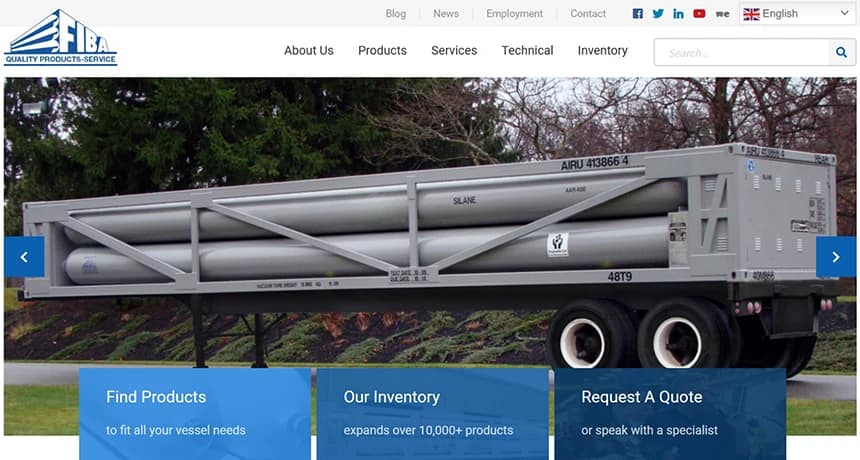 Top Cryogenic Equipment Manufacturers in the USA (2026) 7 FIBA Technologies cryogenic pressure vessels and hydrogen storage systems for industrial gas applications