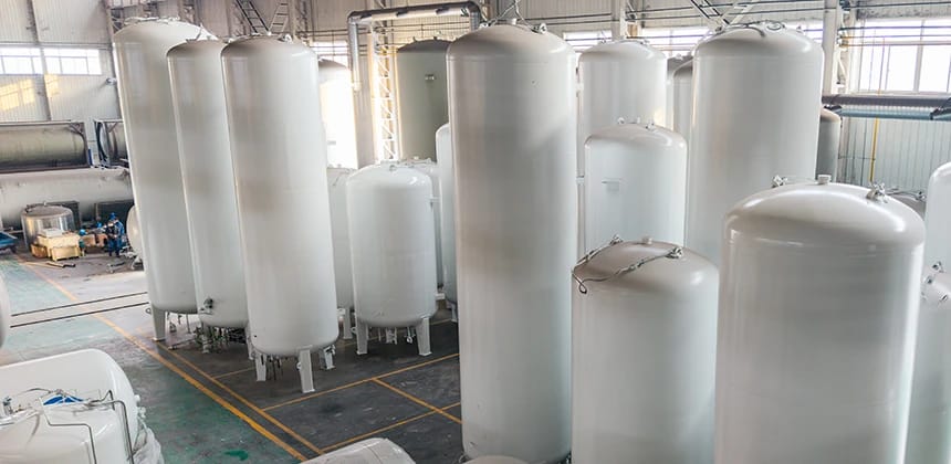 Industrial Gas Storage and Supply Systems 1 Bulk gas supply cryogenic tanks for oxygen, nitrogen, argon, and CO₂