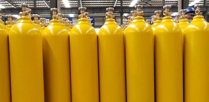 Sulfur Hexafluoride, Sf6 Gas Supplier 5 High-purity SF6 sulfur hexafluoride gas cylinder for GIS, switchgear and electrical insulation systems