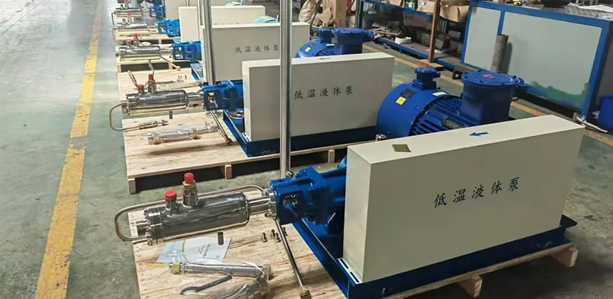 What Is a Gas Transfer Pump? Types, Working Principles 2 Cryogenic gas transfer pump for liquid nitrogen, oxygen, and argon transfer between storage tanks and distribution systems