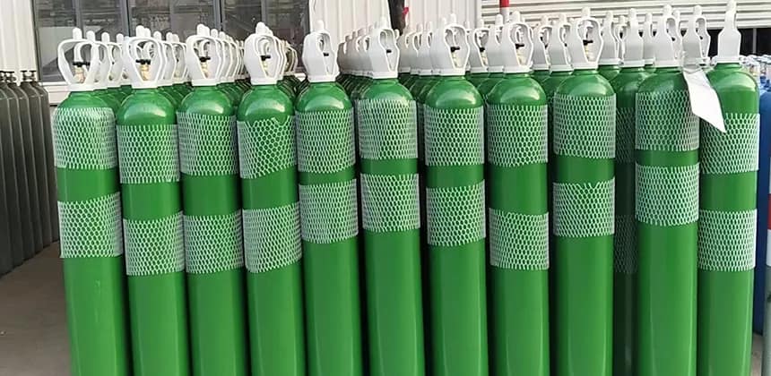 Oxygen Cylinder With Cga540 Valve 4 : Oxygen cylinder with CGA 540 valve