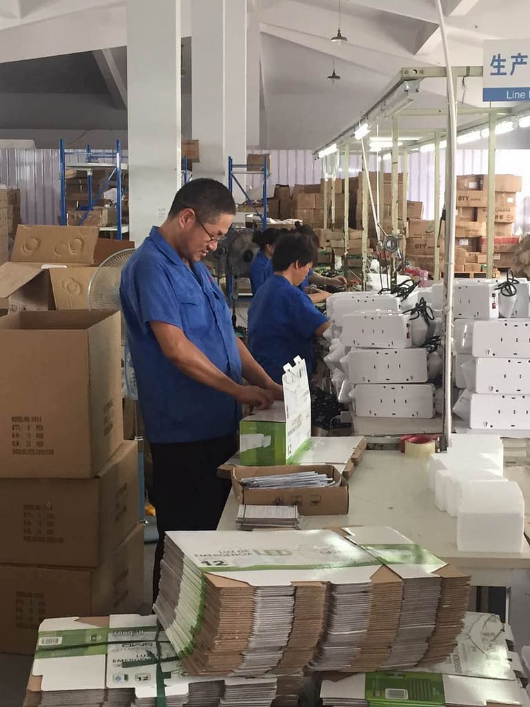 emergency lighting assembling