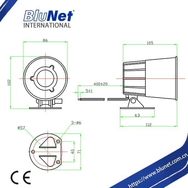 security 12v siren ES86