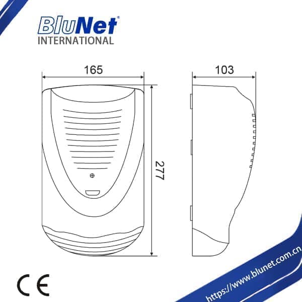 Emergency Siren, EAS-400LED Outdoor siren with flasher