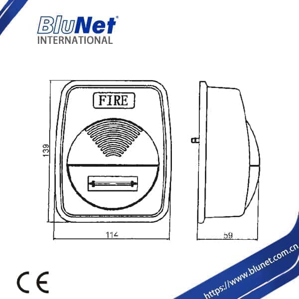 EPA-140 Fire Sounders with flasher